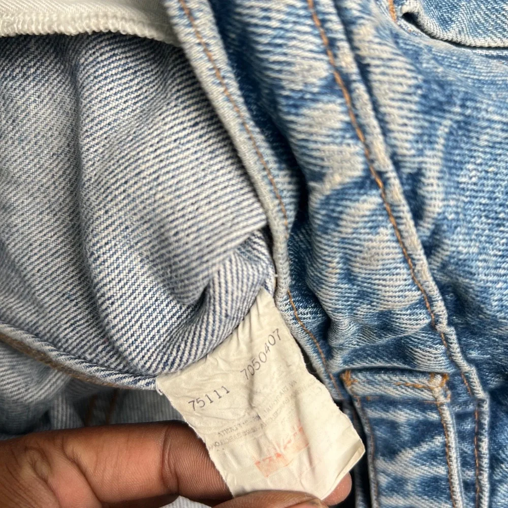 Vintage Levi's 70505 Type III Trucker Denim Jacket USA Made Size XL